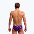 Мъжки плувни слипове Funky Trunks Classic Brief flocked up 4