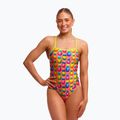 Дамски цял костюм за плуване Funkita Single Strap One pieces pinky pinley
