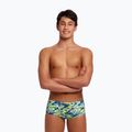 Детски плувни боксерки Funky Trunks Sidewinder Trunks scaled black