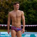 Мъжки плувни боксерки Funky Trunks Sidewinder Trunks plastic fantastic 3