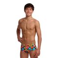 Момчешки бански боксерки Funky Trunks Sidewinder Trunks berry good 2