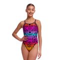 Детски цял бански костюм Funkita Single Strap One Piece wild animal