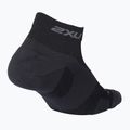 2XU Vectr Lght Cush 1/4 Crew спортни чорапи черни UA5047E 2