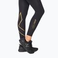 Дамски клинове за тренировка 2XU Force Mid-Rise Compression black and gold WA5367B 5
