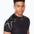 Мъжки тренировъчен суитшърт 2XU Core Compression black/silver MA6399A 4