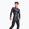Мъжки костюм за триатлон 2XU Propel PRO 3 mm black/punk pink 3
