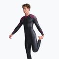 Мъжки костюм за триатлон 2XU Propel PRO 3 mm black/punk pink 4