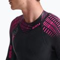 Мъжки костюм за триатлон 2XU Propel PRO 3 mm black/punk pink 7