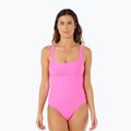 Дамски цял бански костюм Rip Curl Premium Surf D-Dd super pink