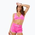 Дамски плажни шорти Rip Curl High Waist Retro Volley 3" super pink 5