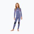 Детски неопренов костюм за плуване Rip Curl Dawn Patrol 3/2 mm Back Zip grey/blue 4