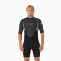 Мъжки неопреннов костюм за плуване Rip Curl Omega 2/2 mm Back Zip Springsuit grey