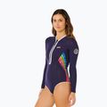 Дамски неопренов костюм за плуване Rip Curl G-Bomb 1.5 mm Full Zip Springsuit dark navy 4
