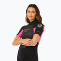 Дамски неопренов костюм за плуване Rip Curl Omega 2/2 mm Back Zip Springsuit black/pink 5