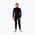 Детски неопренов костюм за плуване Rip Curl Trad 4/3 mm Back Zip black/blue