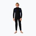 Детски неопренов костюм за плуване Rip Curl Trad 3/2 mm Back Zip black/blue