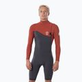 Мъжки бански Rip Curl E Bomb 2/2 mm Zip Free Grey-Red WSM8YE