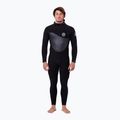 Мъжки неопренов костюм за плуване Rip Curl Flashbomb Heatseeker 5/4 mm Hooded Zip Free black 3