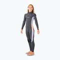 Детски неопренов костюм за плуване Rip Curl Dawn Patrol Back Zip 4/3mm GB Jr charcoal grey 3