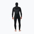 Мъжки неопренов костюм за плуване Rip Curl Dawn Patrol Hooded 6/4 mm Chest Zip black 2