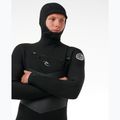 Мъжки неопренов костюм за плуване Rip Curl Dawn Patrol Hooded 6/4 mm Chest Zip black 4