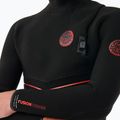 Мъжки неопренов костюм за плуване Rip Curl Flashbomb Fusion 5/4 mm Hooded Zip Free black 5