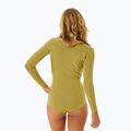 Дамски неопренов костюм за плуване Rip Curl G-Bomb 1 mm 2.0 LS Spring Front Zip khaki 3