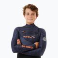 Rip Curl Flashbomb 4/3 mm Chest Zip purple night детска пяна за плуване 5