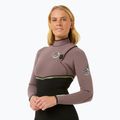 Дамски хидрокостюм Rip Curl Ebomb 3/2 mm Zip Free eggplant 4