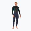 Мъжки неопренов костюм за плуване Rip Curl Dawn Patrol 4/3mm Chest Zip purple night 4