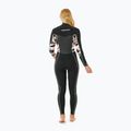 Дамски неопренов костюм за плуване Rip Curl Dawn Patrol 4/3mm Chest Zip Sublimed black/ black/ multi 2