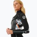 Дамски неопренов костюм за плуване Rip Curl Dawn Patrol 4/3mm Chest Zip Sublimed black/ black/ multi 5