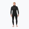Мъжки неопреннов костюм за плуване Rip Curl Dawn Patrol Cz Hood 5/4 mm black 2
