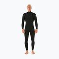 Мъжки неопренов костюм за плуване Rip Curl Dawn Patrol 3/2 mm Chest Zip black