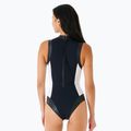 Rip Curl Mirage Ultimate Good 1 Piece 1000 бански костюм от една част в черно и бяло 01FWSW 6