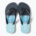 Мъжки джапанки Rip Curl Breaker Open Toe 107 черно и синьо 19XMOT 9