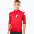 Детска тениска за плуване Rip Curl Lycra Brand Wave UPF red