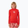 Детска блуза за плуване с дълъг ръкав Rip Curl Lycra Brand Wave UPF red 2