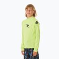 Rip Curl Brand Wave UPF Rash Vest детска плувна жилетка с дълъг ръкав lime 4