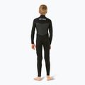 Rip Curl Dawn Patrol 4/3 mm Chest Zip детска пяна за плуване черна 2