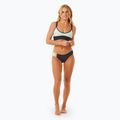 Горнище на бански костюм Rip Curl Block Party Spliced Crop navy 5