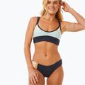 Горнище на бански костюм Rip Curl Block Party Spliced Crop navy 6