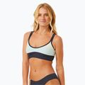 Горнище на бански костюм Rip Curl Block Party Spliced Crop navy 7