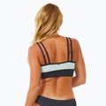 Горнище на бански костюм Rip Curl Block Party Spliced Crop navy 8