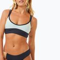 Горнище на бански костюм Rip Curl Block Party Spliced Crop navy 9