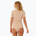 Дамска тениска за плуване Rip Curl Premium Surf Upf S/S light brown 4