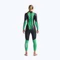 Дамски неопренов костюм за триатлон 2XU Propel Openwater black/bright green 2