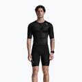 Мъжки гащеризон за триатлон 2XU Core Sleeved black/white