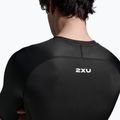 Мъжки гащеризон за триатлон 2XU Core Sleeved black/white 5