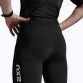 Мъжки гащеризон за триатлон 2XU Core Sleeved black/white 7
